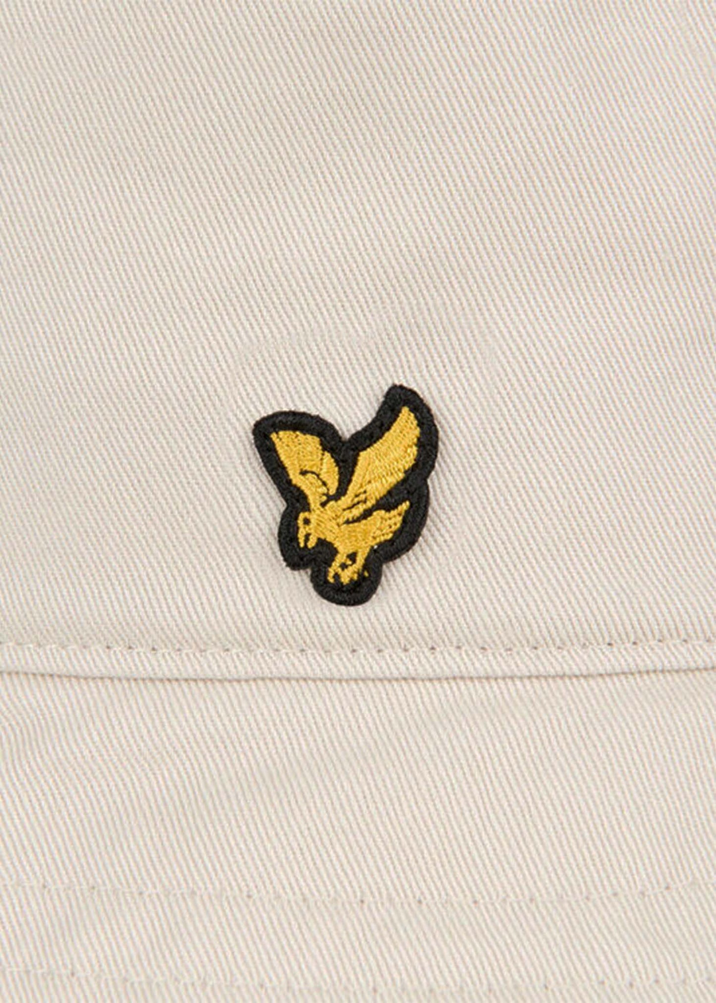 Lyle & Scott Bucket Hats Cotton twill bucket hat - sesame