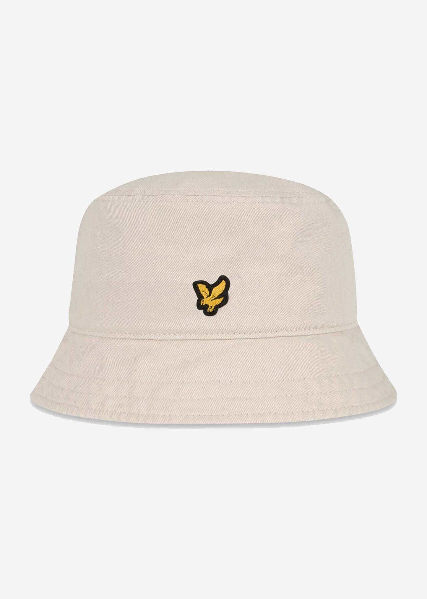 Lyle & Scott Bucket Hats Cotton twill bucket hat - sesame