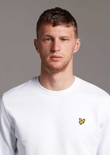 Lyle & Scott Truien Crew neck sweatshirt - white