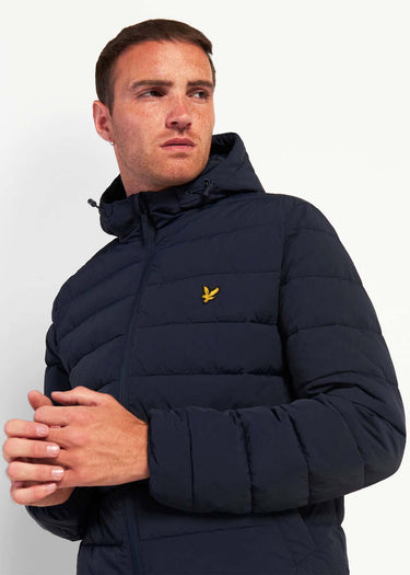 Lyle & Scott Jassen Lightweight puffer jacket - dark navy