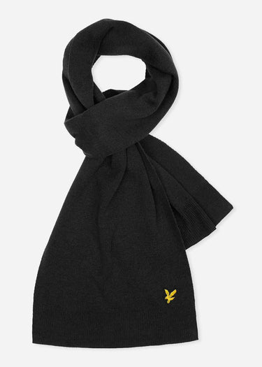 Lyle & Scott Sjaals Scarf - true black