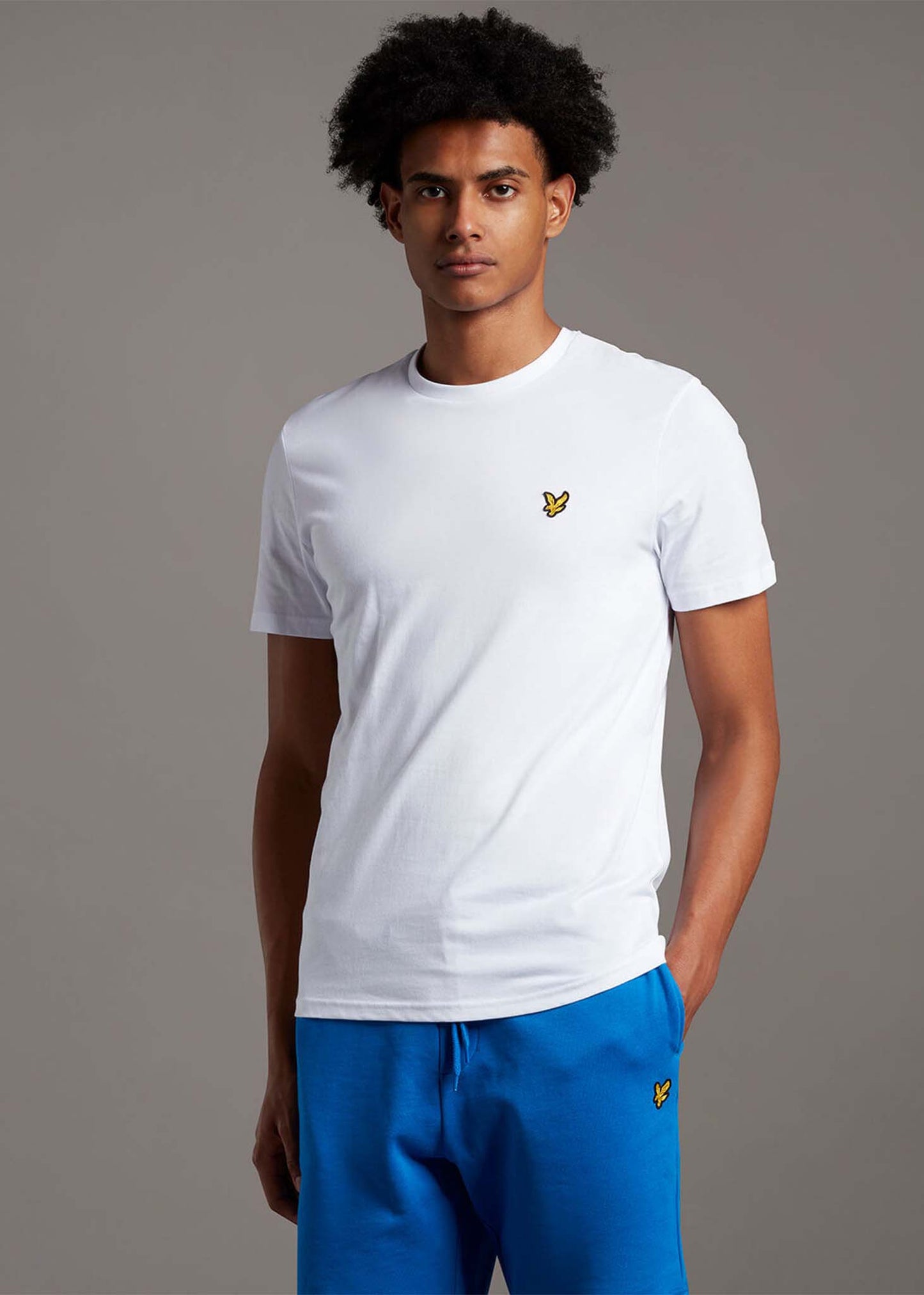 Lyle & Scott T-shirts Crew neck t-shirt - white