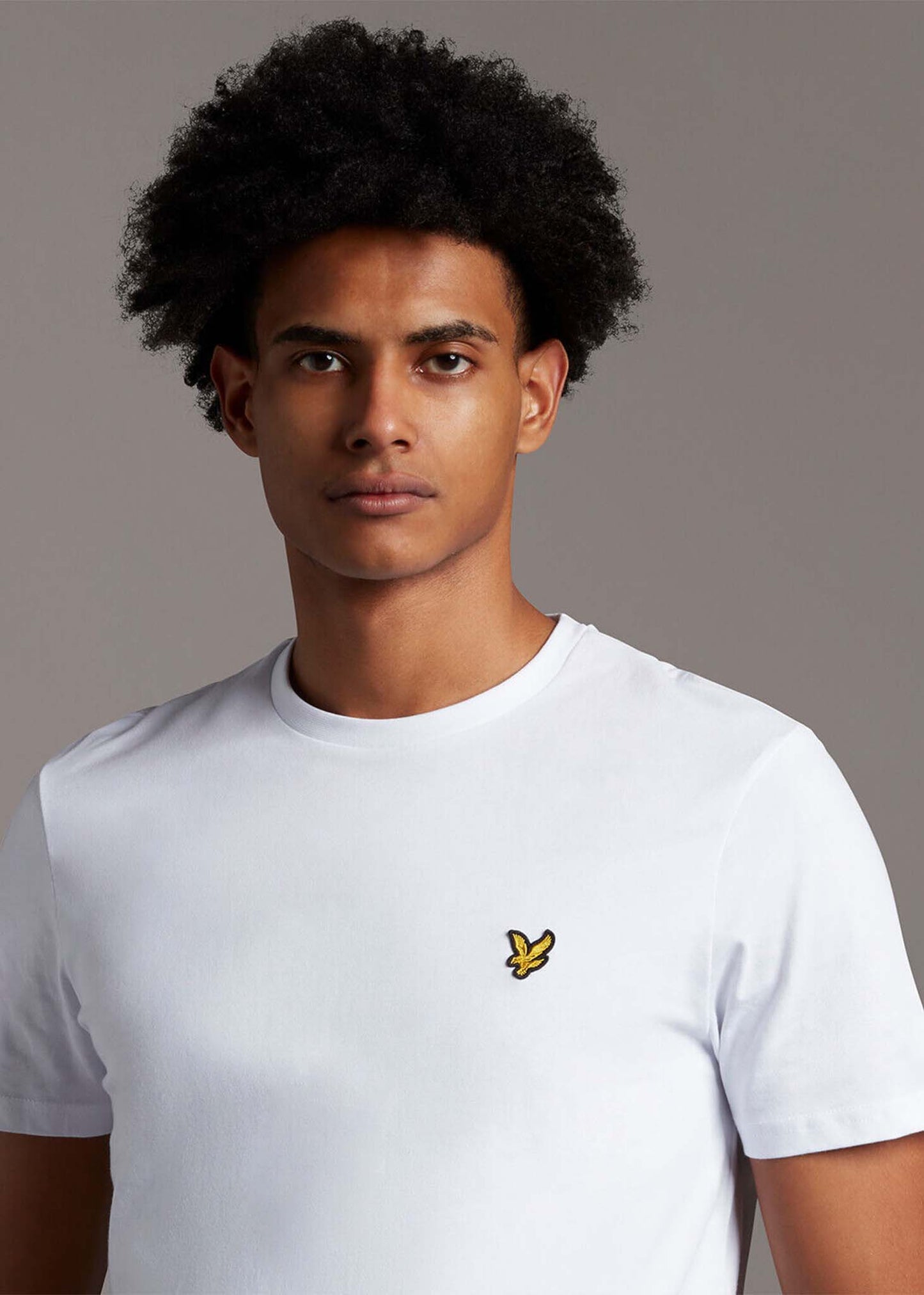 Lyle & Scott T-shirts Crew neck t-shirt - white