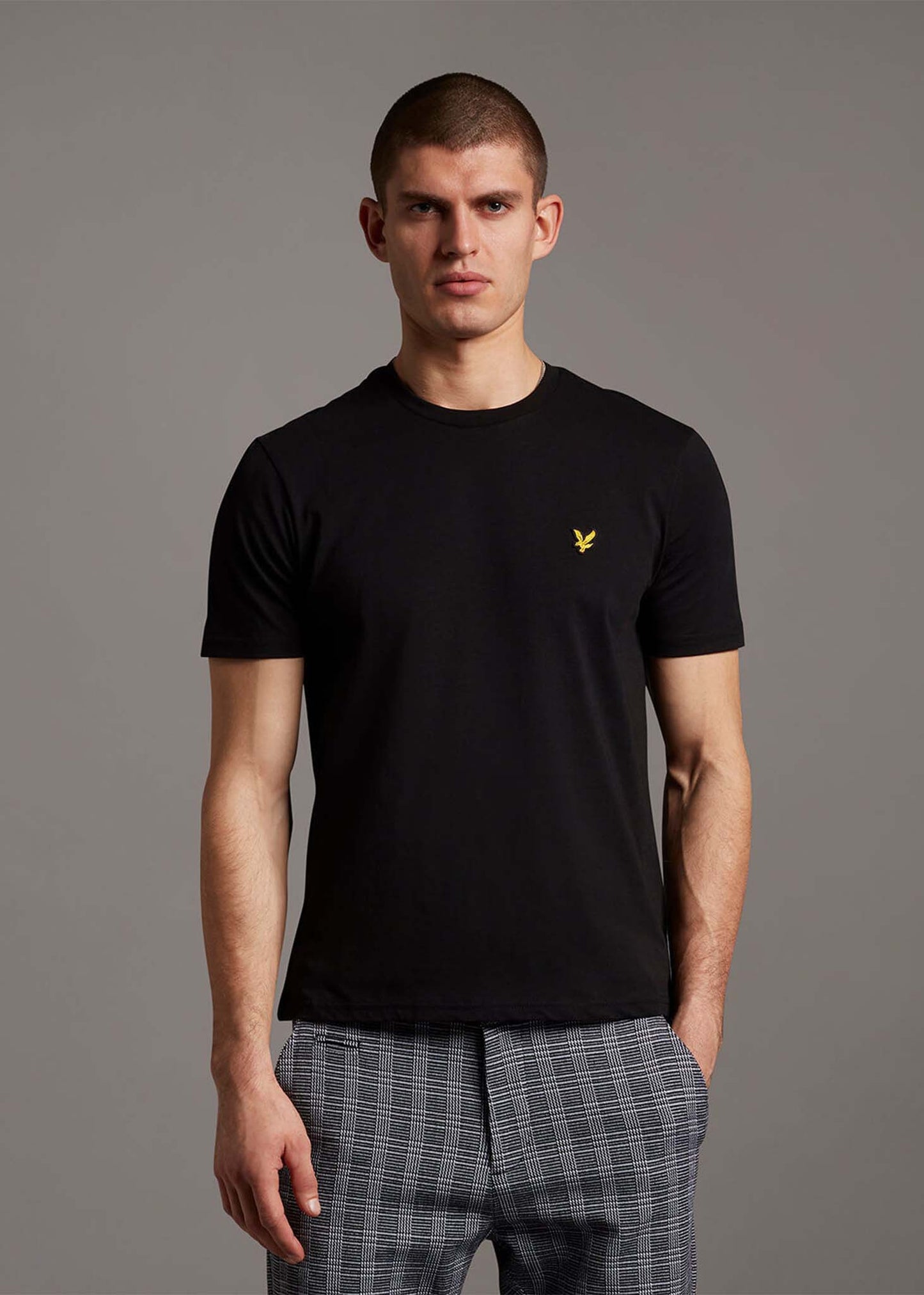 Lyle & Scott T-shirts Crew neck t-shirt - jet black
