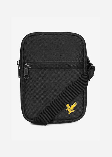 Lyle & Scott Tassen Mini Messenger - true black
