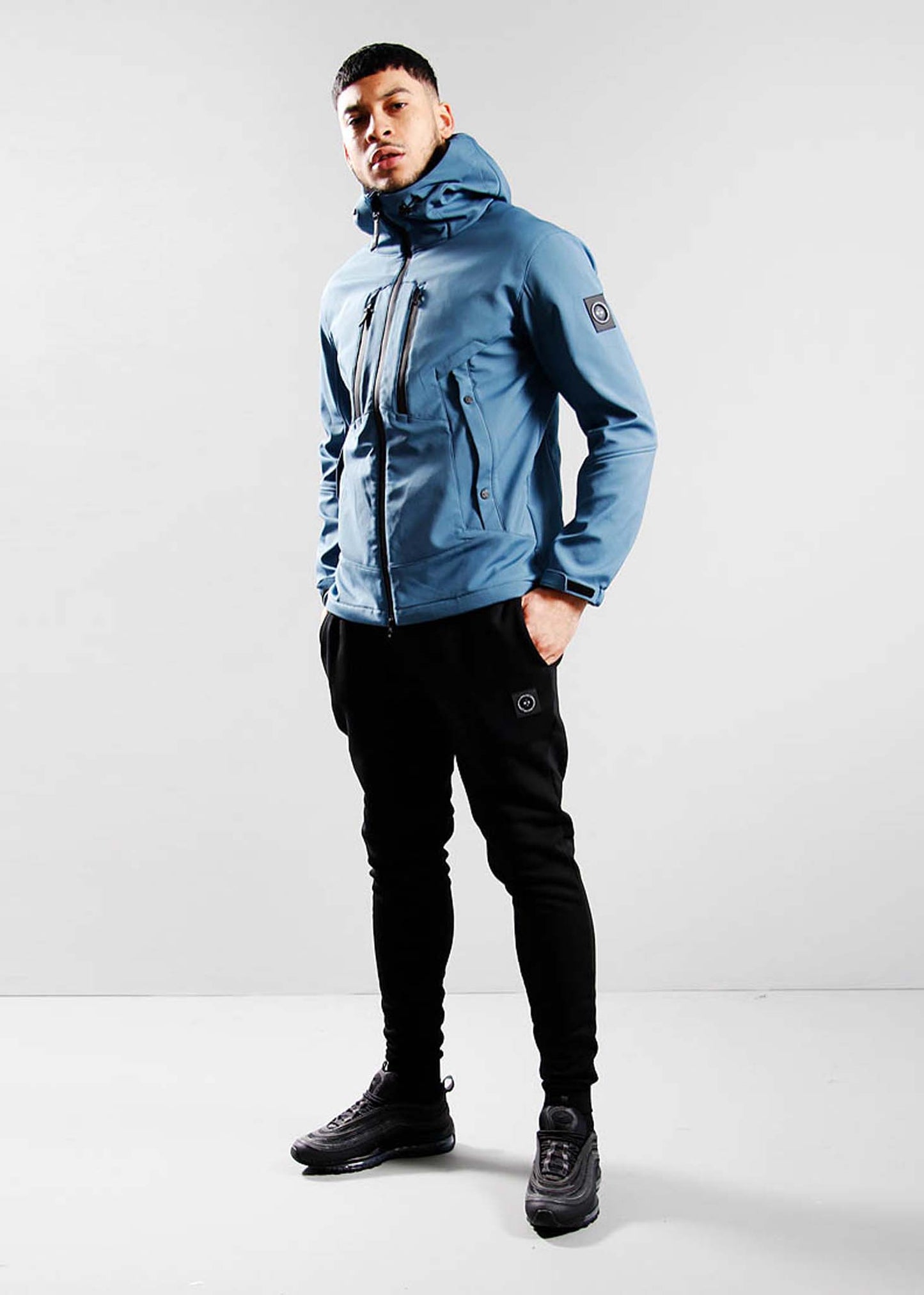 Marshall Artist Jassen Softshell jacket - coastal blue