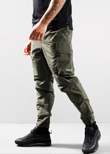 Marshall Artist Broeken Forte polyamide cargo pant - khaki