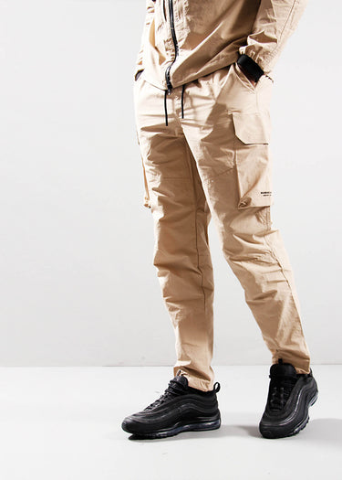 Marshall Artist Broeken Forte polyamide cargo pant - sandstone