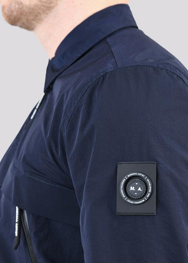 Marshall Artist Overshirts Molecular kita overshirt - navy