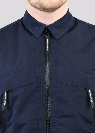 Marshall Artist Overshirts Molecular kita overshirt - navy