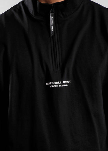 Marshall Artist Truien Siren 1/4 zip - black