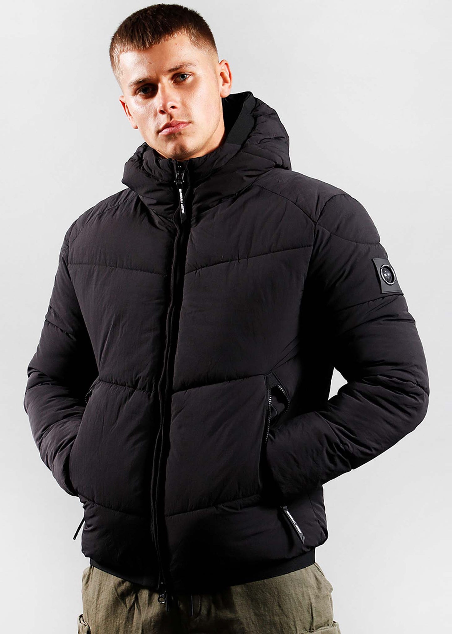 Marshall Artist Jassen Transalpino bubble jacket - black