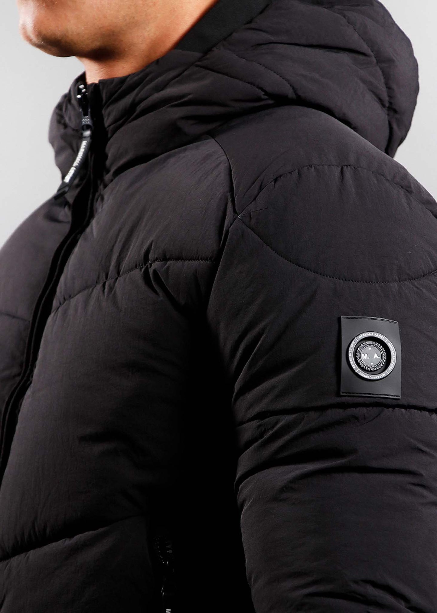 Marshall Artist Jassen Transalpino bubble jacket - black