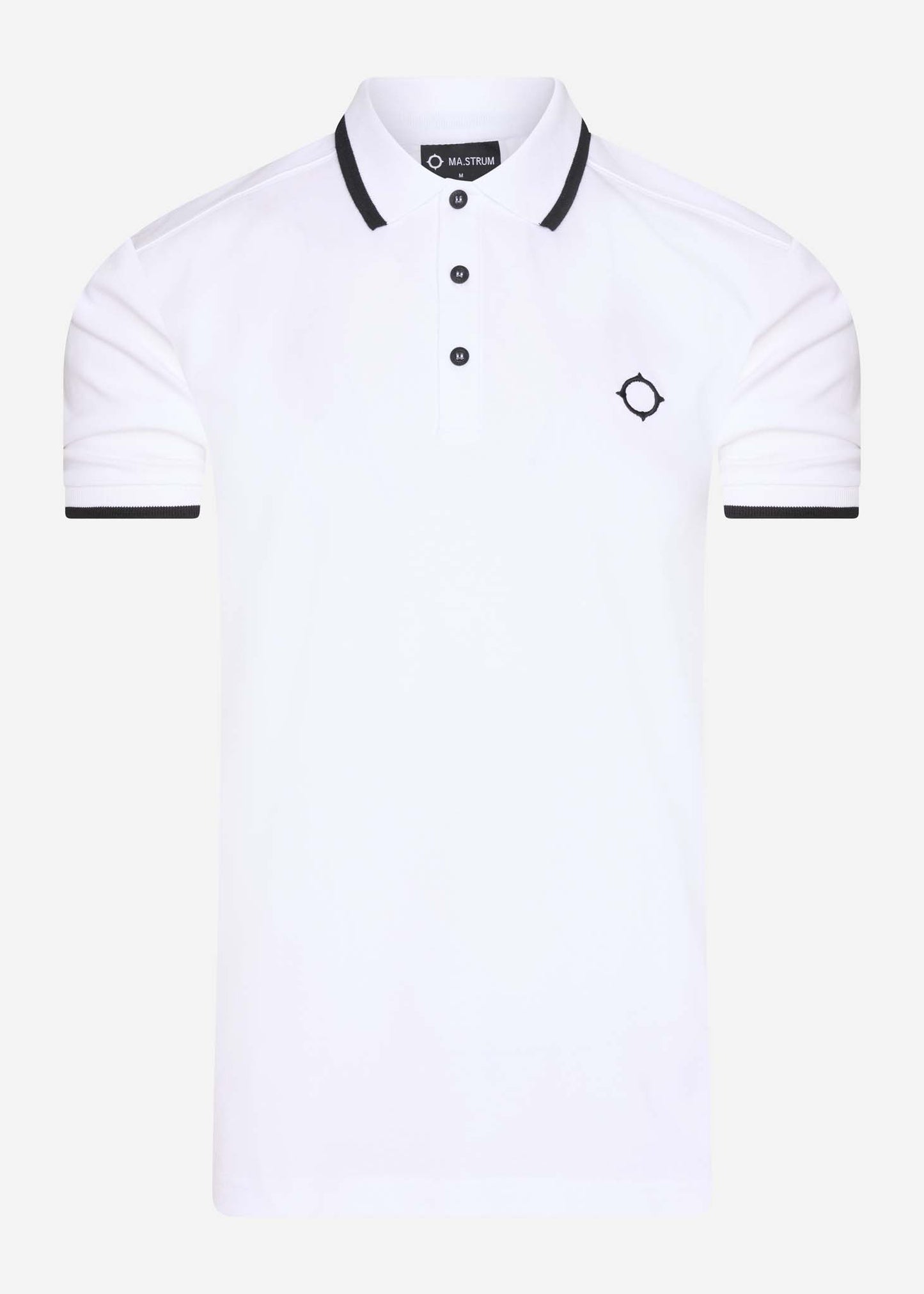MA.Strum Polo's SS jersey polo - optic white