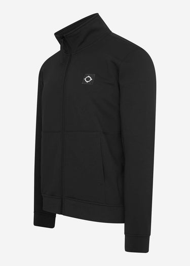 MA.Strum Vesten Tech fleece track jacket - jet black