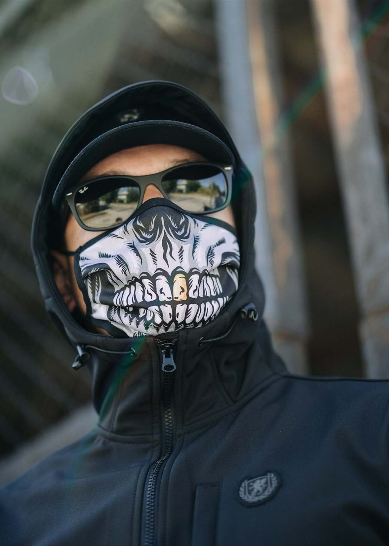PG Wear Facemask Mask skull
