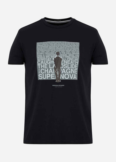 Weekend Offender T-shirts Oasis supernova - black