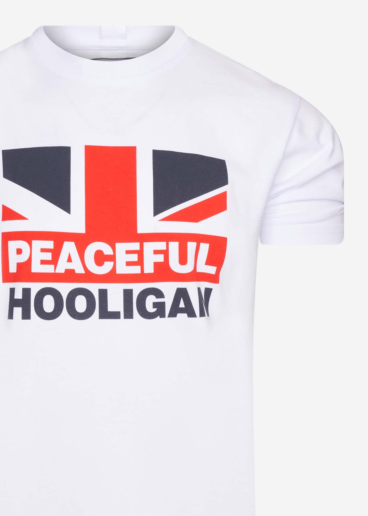 Peaceful Hooligan T-shirts Flag t-shirt - white