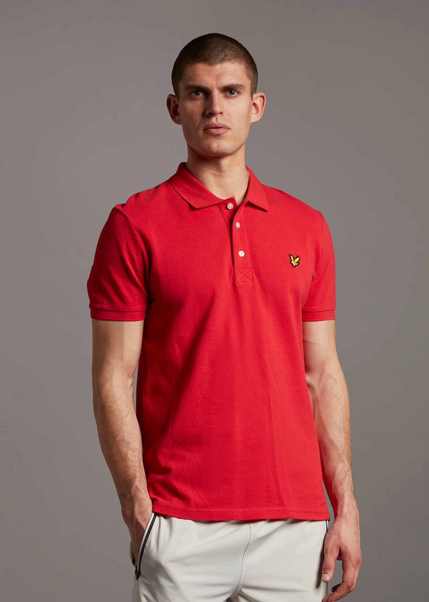 Lyle & Scott Polo's Plain polo shirt - gala red