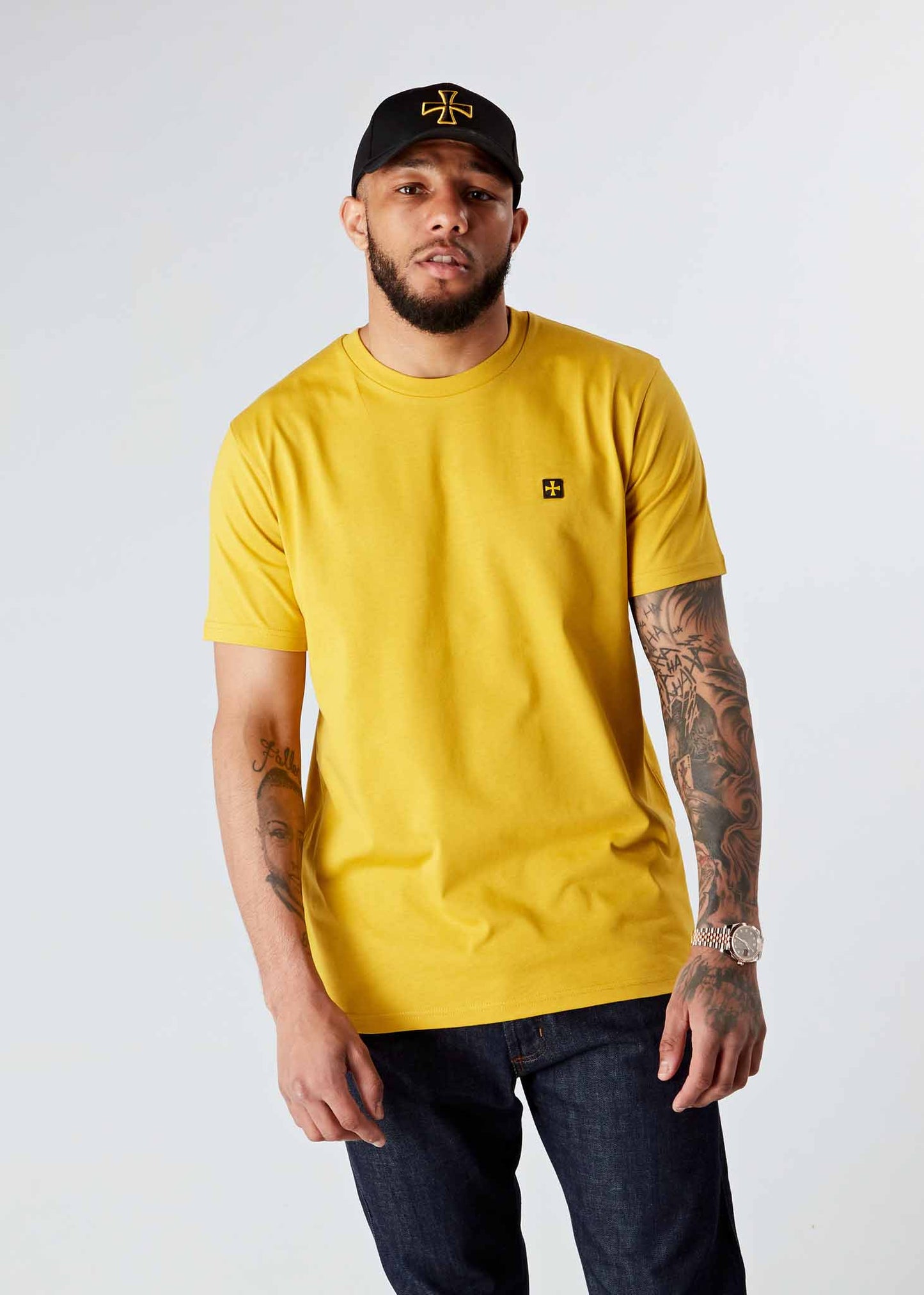 Terrace Cult T-shirts Jersey tee - mustard