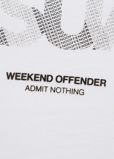 Weekend Offender T-shirts Dunham - white