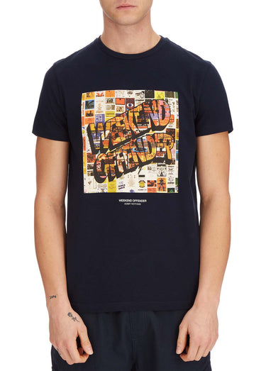 Weekend Offender T-shirts Thrills - navy