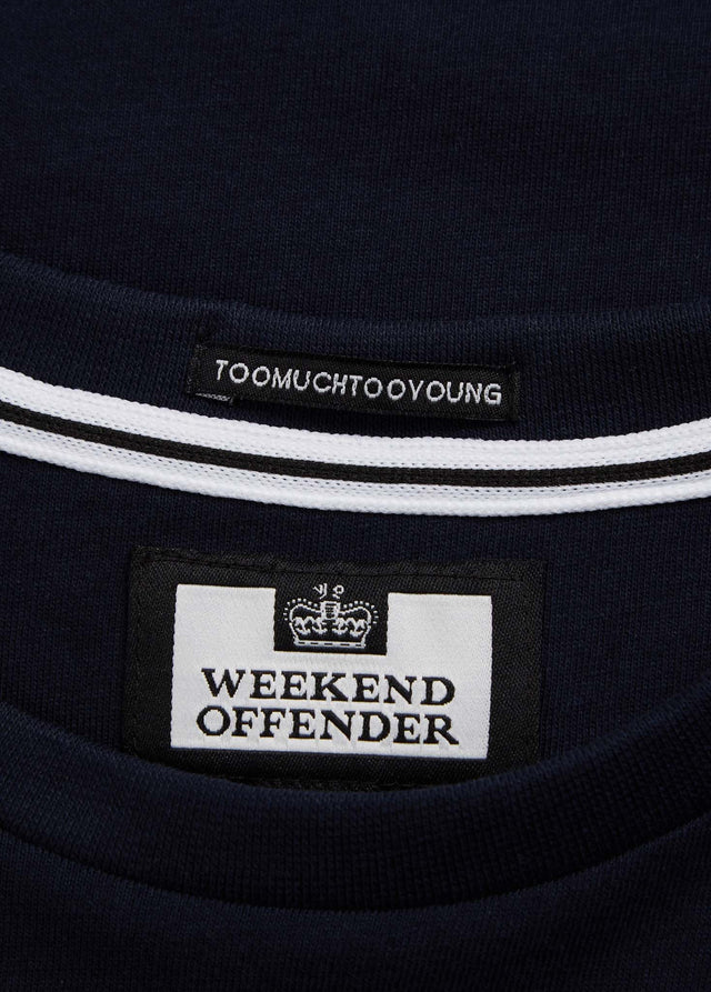 Weekend Offender T-shirts Thrills - navy