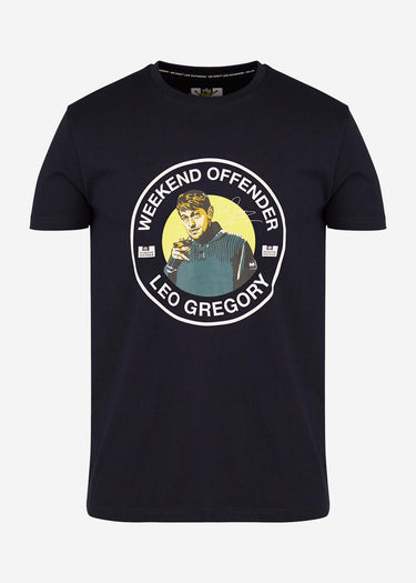 Weekend Offender T-shirts Leo Gregory special tee - navy
