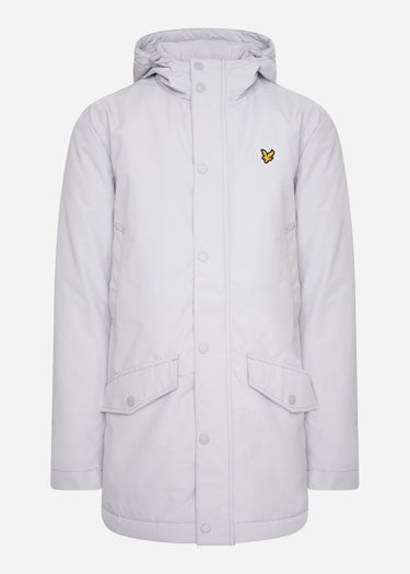 Lyle & Scott Jassen Technical parka - grey fog