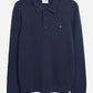 Farah Polo's  Sweater hamlet knit ls polo - true navy 