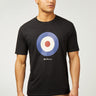 Ben Sherman T-shirts Signature target tee - black