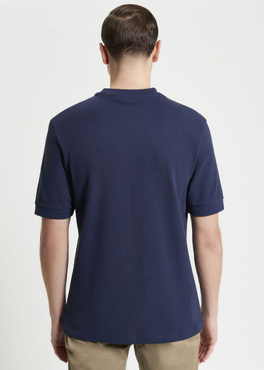 Ben Sherman T-shirts Tipped pique tee - dark navy