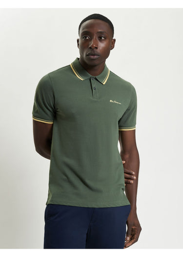Ben Sherman Polo's Signature pique polo - deep jungle