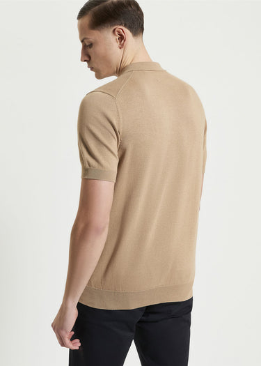 Ben Sherman Polo's Signature ss polo - sand