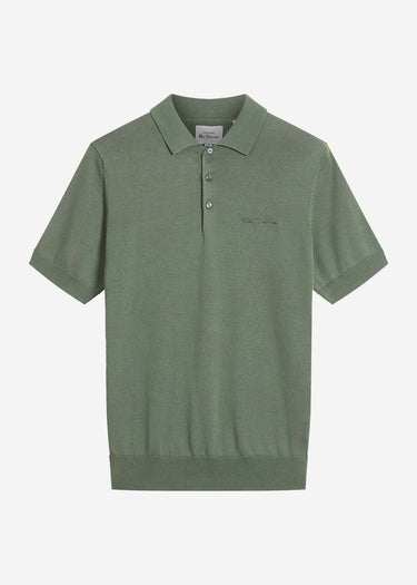 Ben Sherman Polo's Signature ss polo - olive