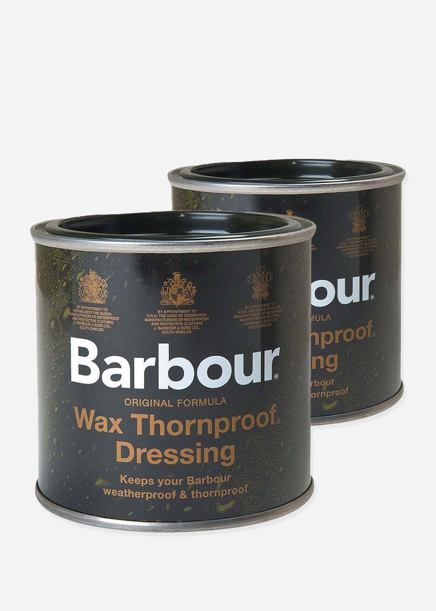 Barbour Accessoires Barbour wax potjes set van 2 - Thornproof dressing