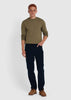 Farah Truien  Sweatshirt tim new crew - farah khaki marl 