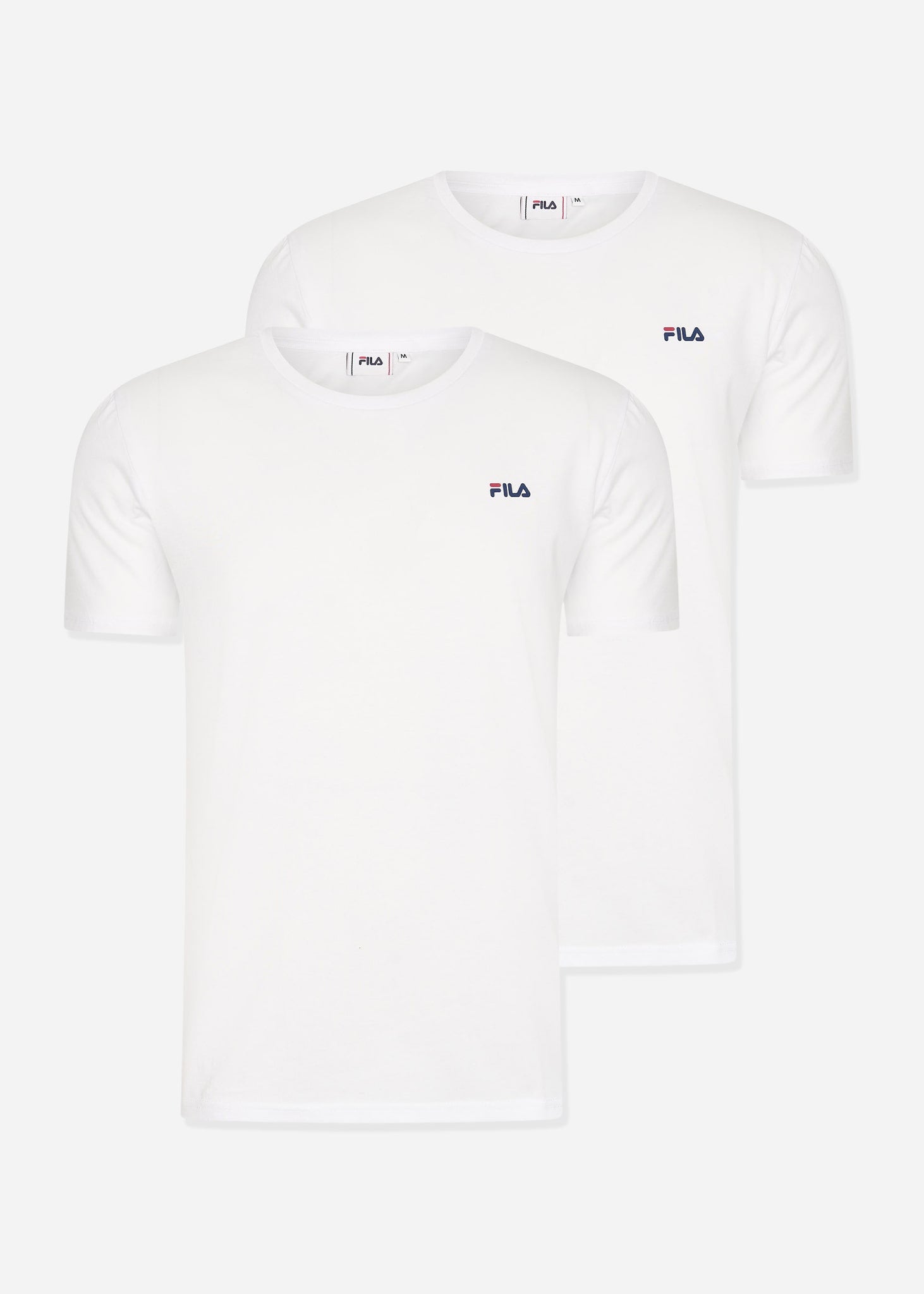 Fila T-shirts  Brod tee 2 pack - bright white 