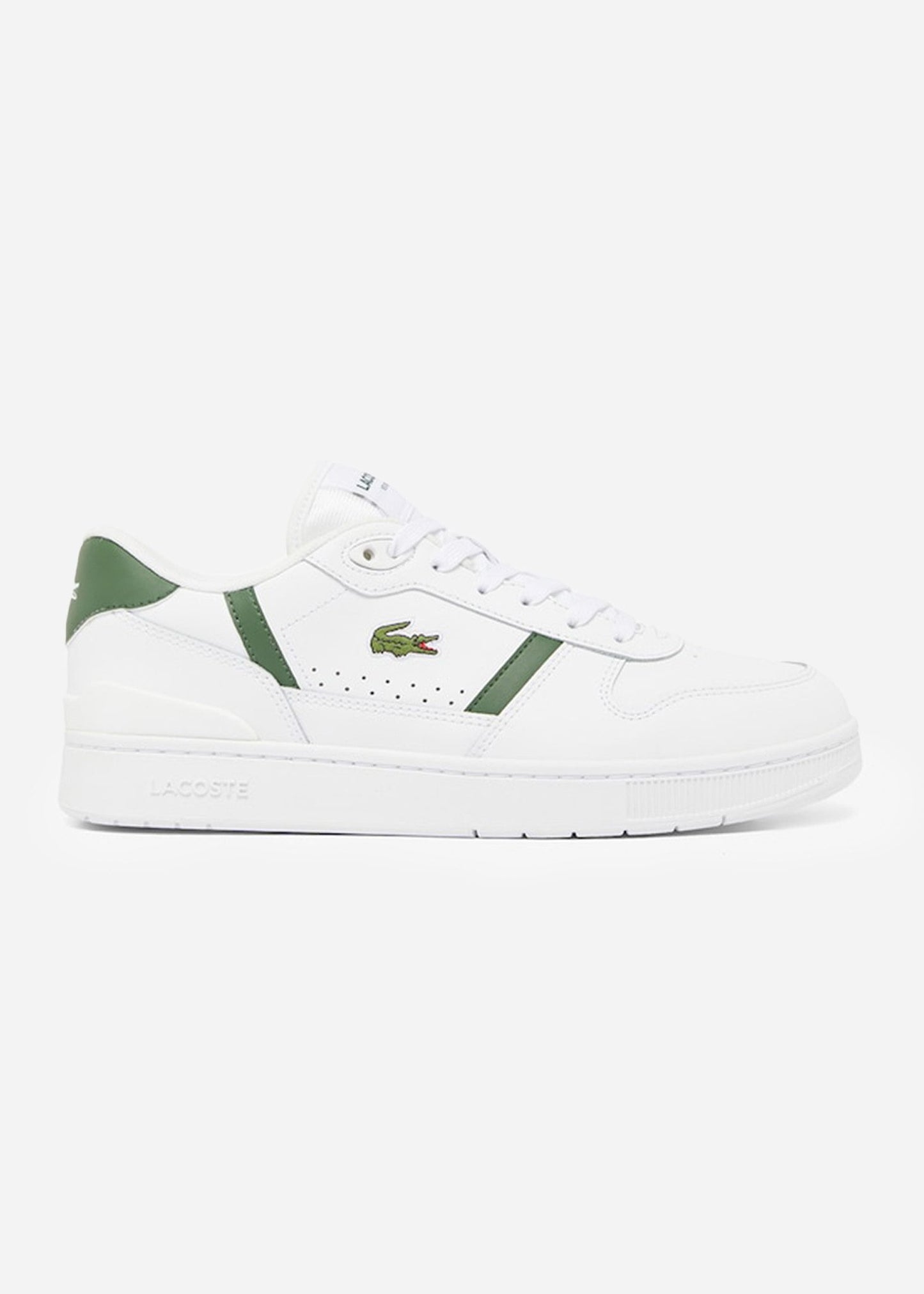 Lacoste Schoenen  T-clip set - white dark green 