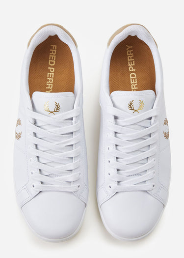 Fred Perry Schoenen  B722 leather - white warm stone 