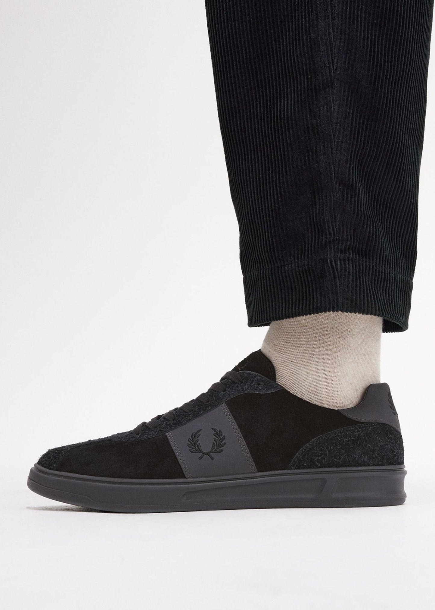 Fred Perry Schoenen  Suede - anchor grey 