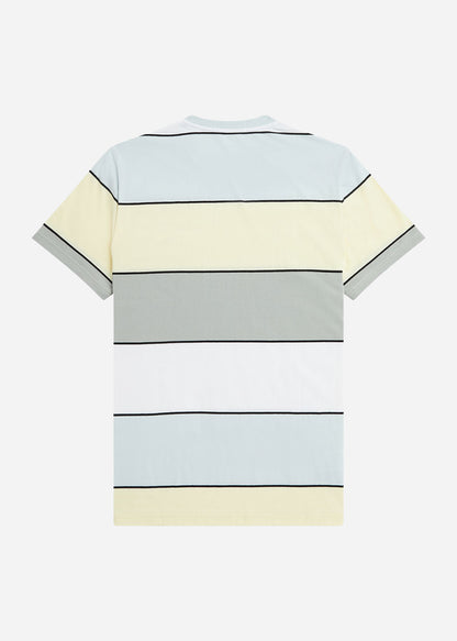 Fred Perry T-shirts  Bold stripe t-shirt - ice cream 