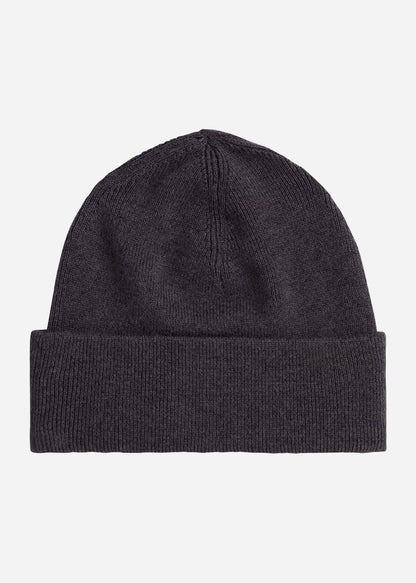 Fred Perry Mutsen  Classic beanie - dark grey marl 