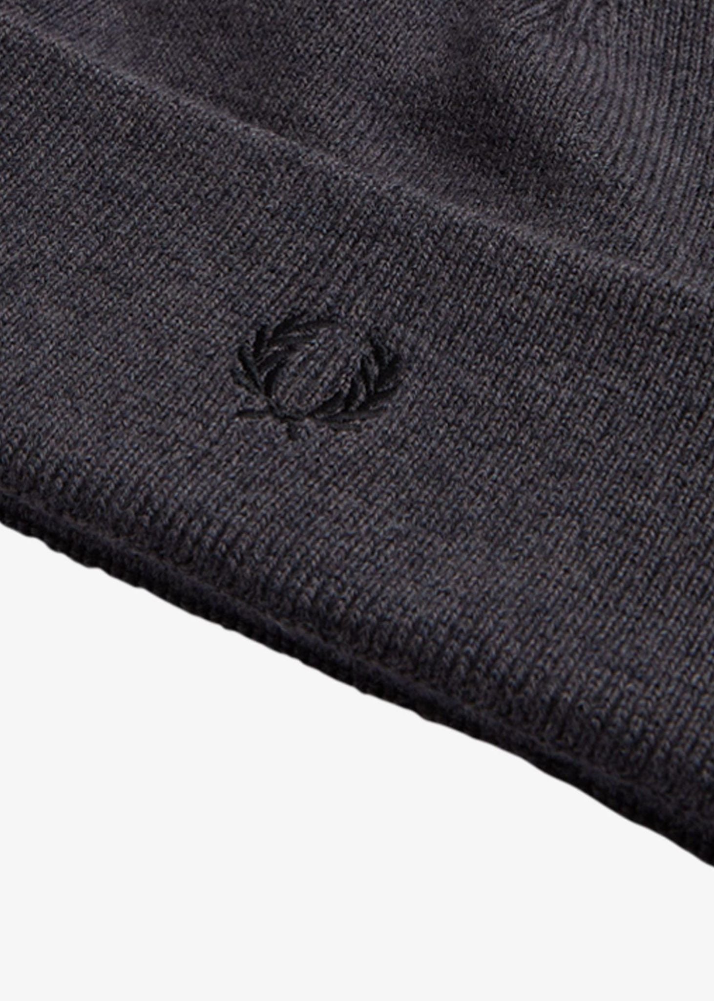 Fred Perry Mutsen  Classic beanie - dark grey marl 