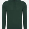Barbour International Truien  Cotton half zip knit - pine grove 