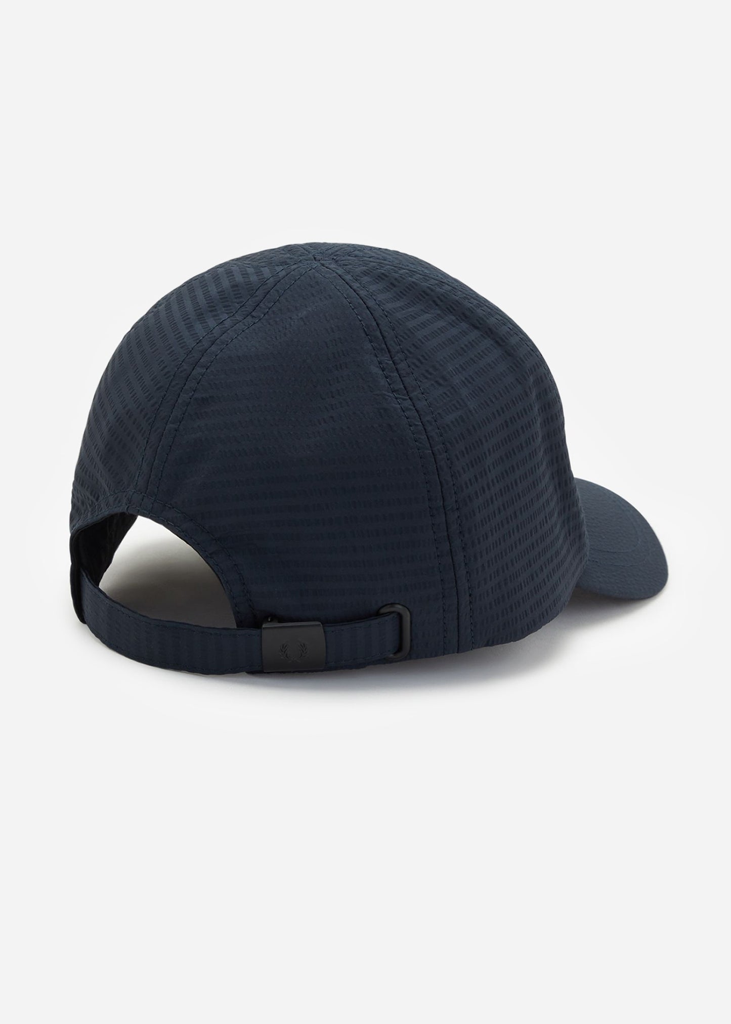 Fred Perry Petten  Dual branded seersucker cap - navy 