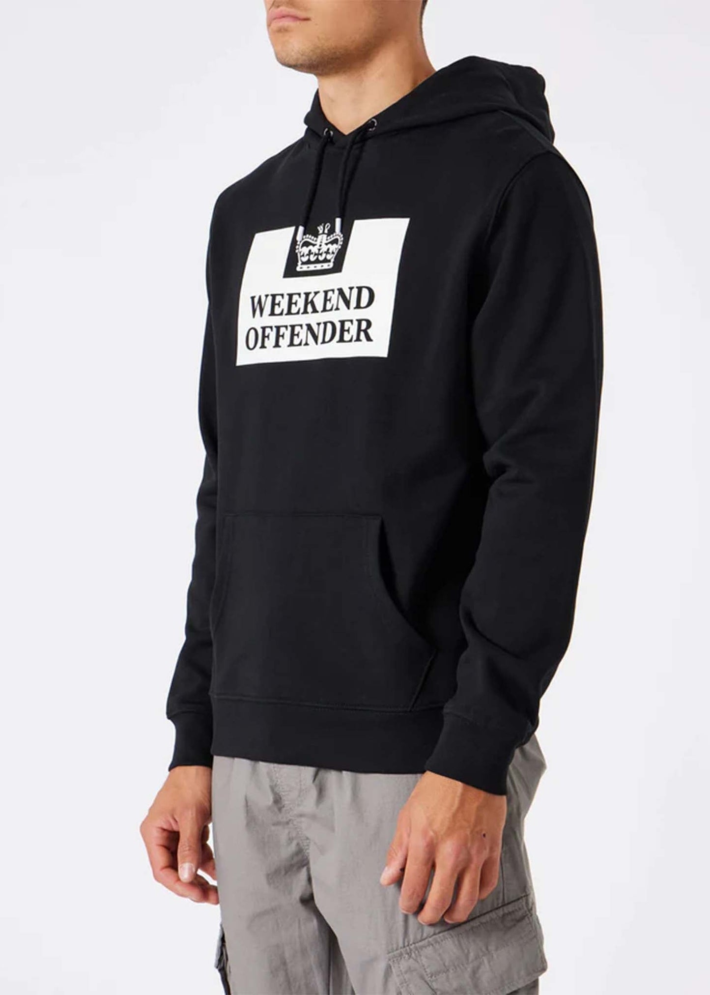 Weekend Offender Hoodies  HM service - black 