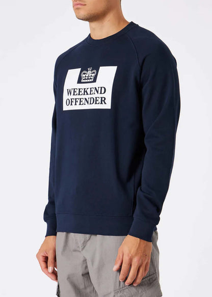 Weekend Offender Truien Penitentiary classic - navy (Copy)