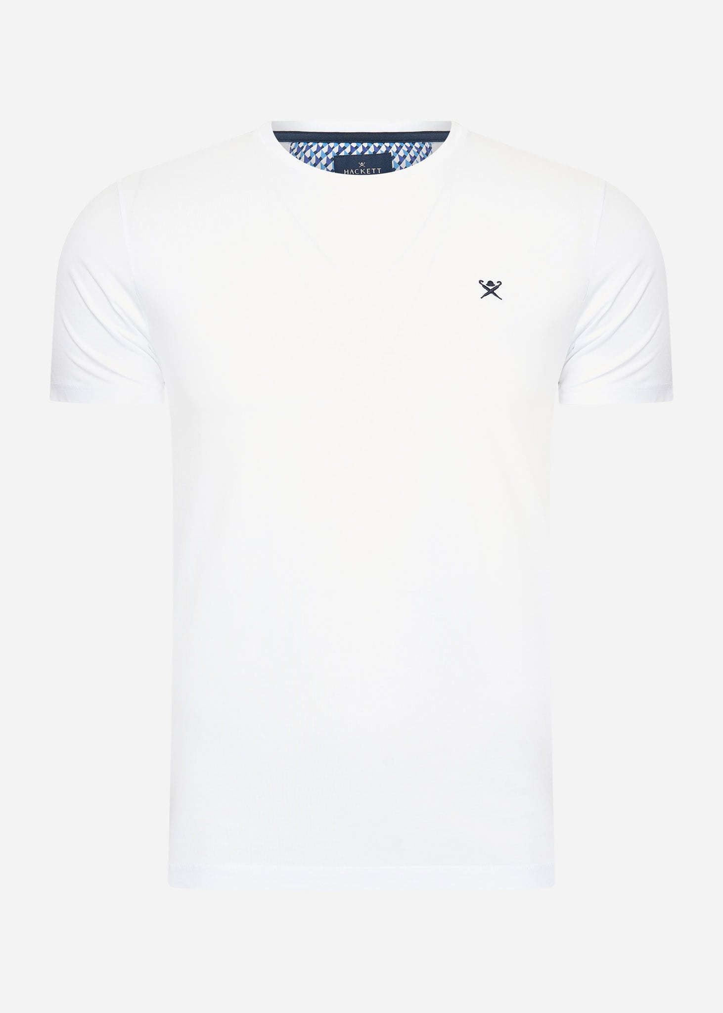 Hackett London T-shirts  Swim trim logo tee - white 