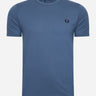 Fred Perry T-shirts  Ringer t-shirt - midnight blue 
